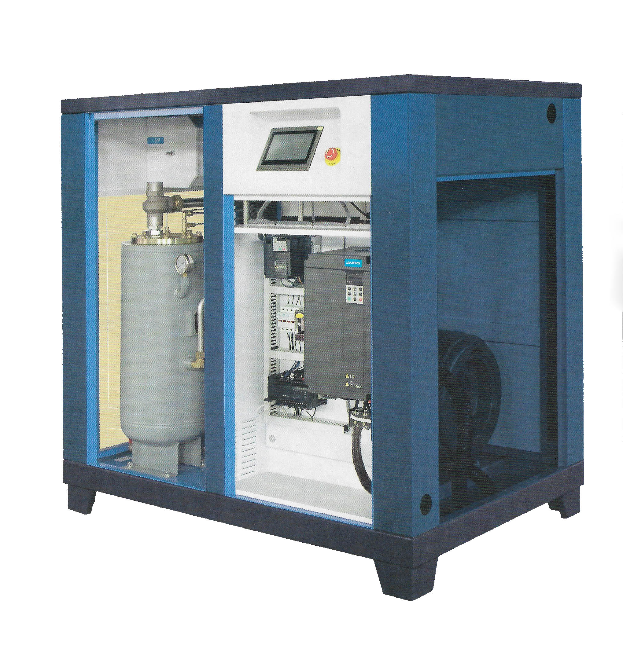 一臺空壓機的好壞及品質(zhì)由機組配件來決定